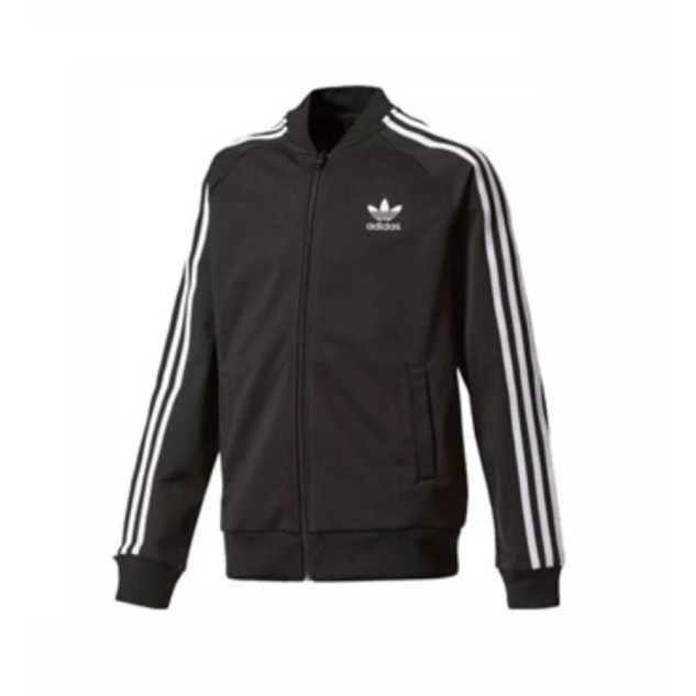 Jaket Wanita Jaket Adidas Pria Wanita Sepeda Lari Running Jaket Olaharaga Tracking - Hitam, M(I9K3)