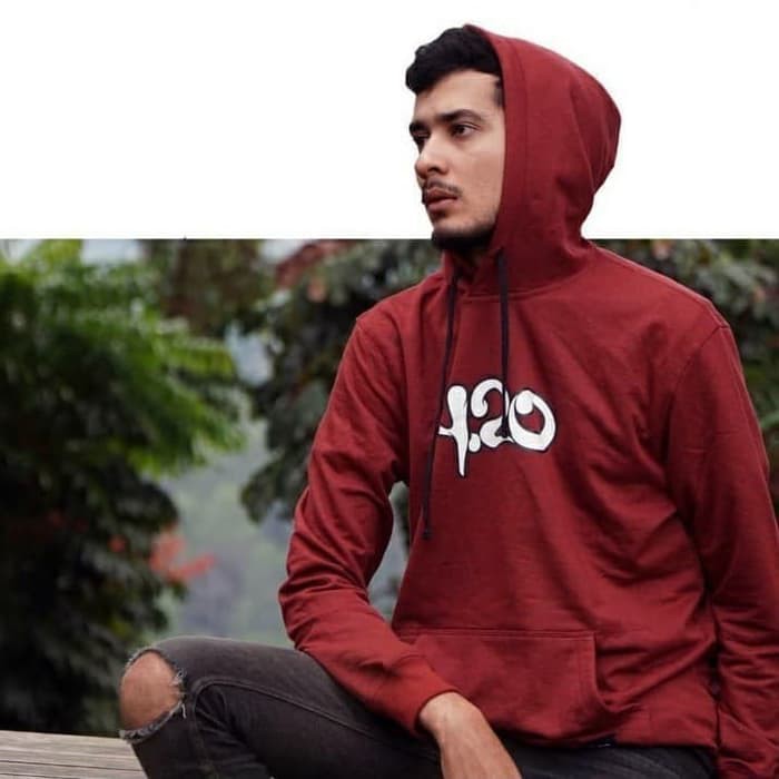 HOODIE 420 MAROON SWAG Slayershop