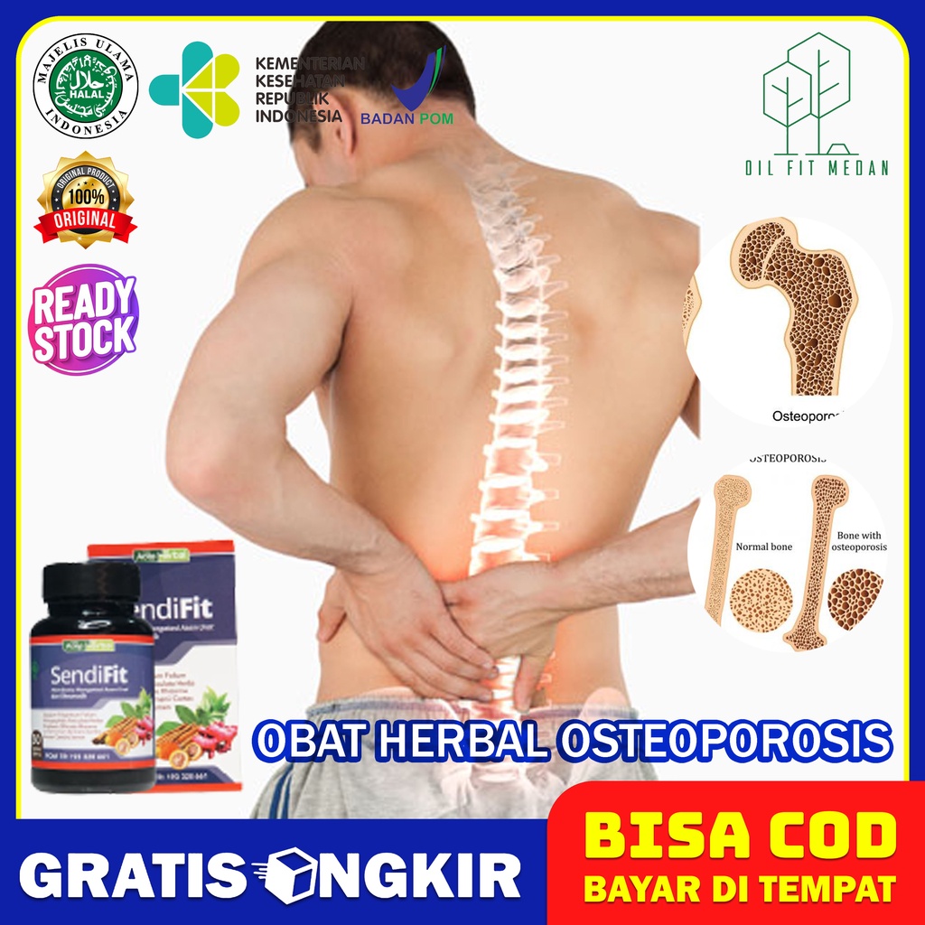 Obat Herbal Tradisional Gejala Osteoporosis - Sendifit Kapsul Herbal