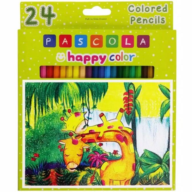 

Pascola Happy Color Pencil Isi 24 Pensil Warna Standard Pen