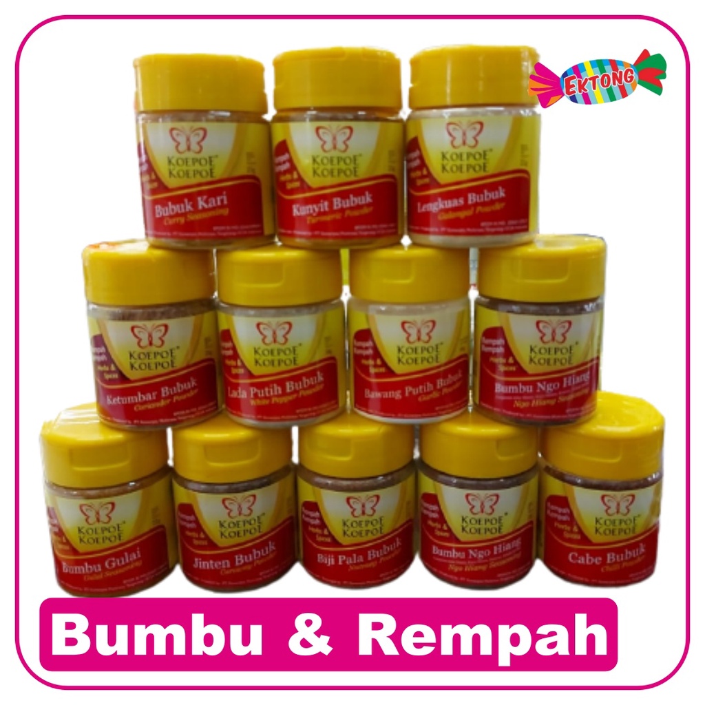 

KOEPOE KOEPOE BUMBU DAN REMPAH DAPUR