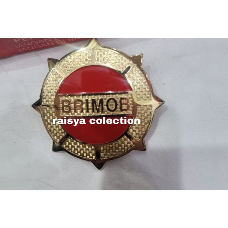 roda brimob / pin cor roda brimob jatah pembagian