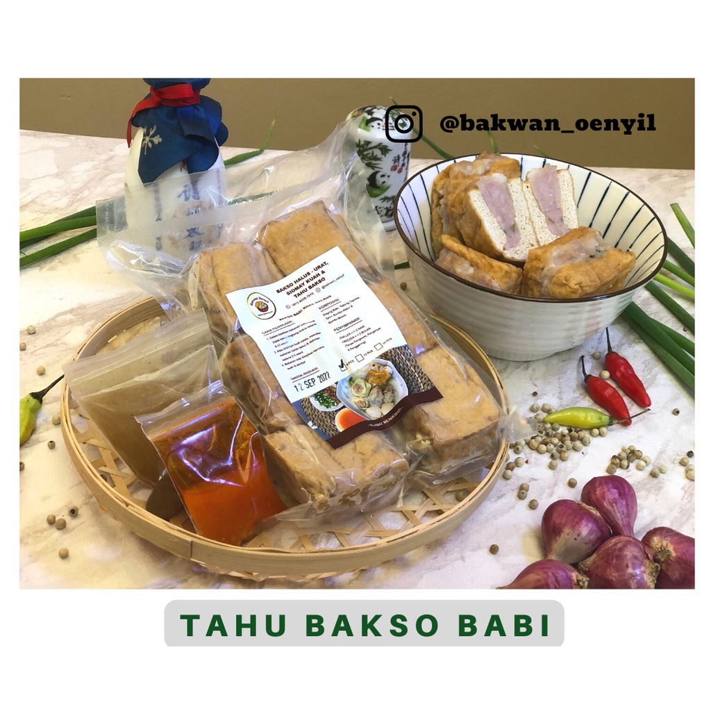 

Tahu Bakso Babi isi 6 pcs
