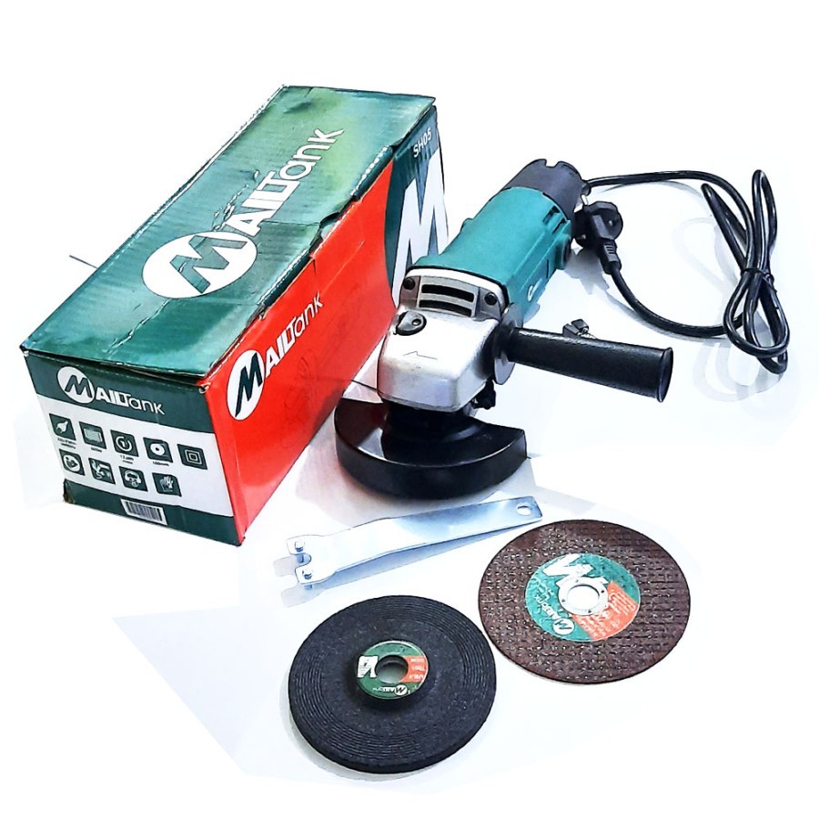 MAILTANK - Mesin Gerinda Tangan Hand Angle Grinder Mailtank SH05 600 Watt