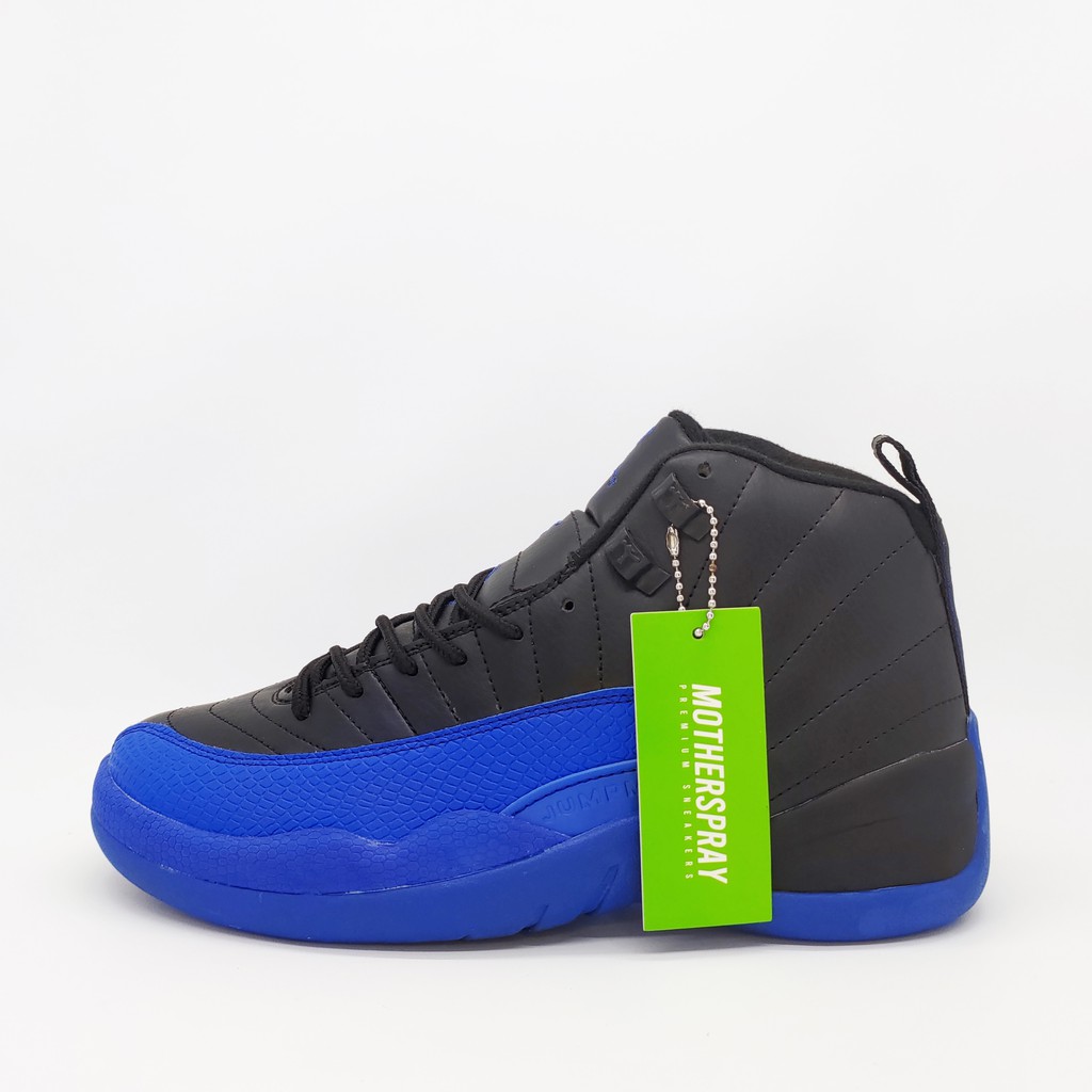 royal blue and black jordan 12