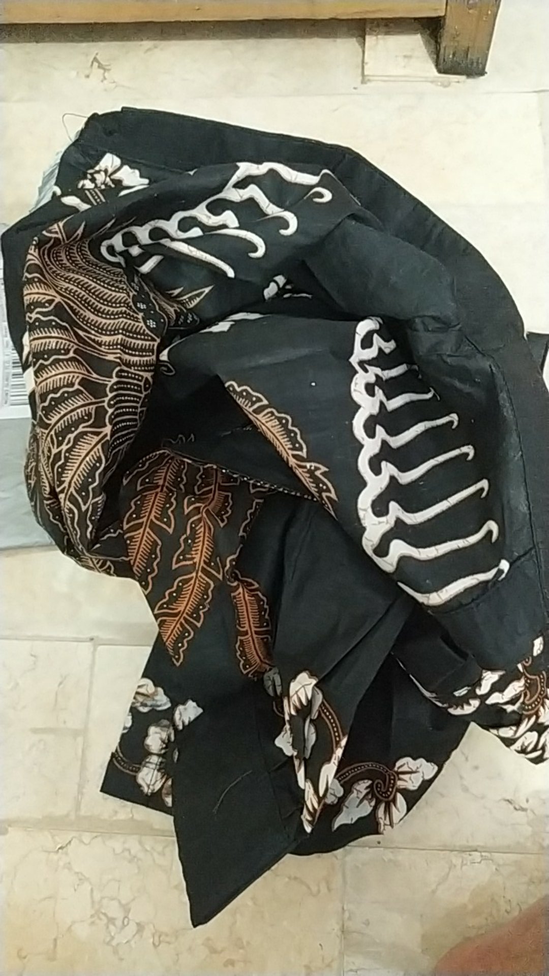 Kemeja Batik Pria Lengan Panjang Size M L Xl Xxl Bswart