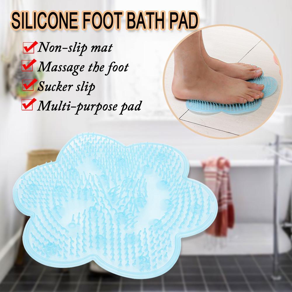 Lily Lazy Bath Massage Pad Suction Cup Karpet Kamar Mandi Perawatan Tubuh Pijat Kaki