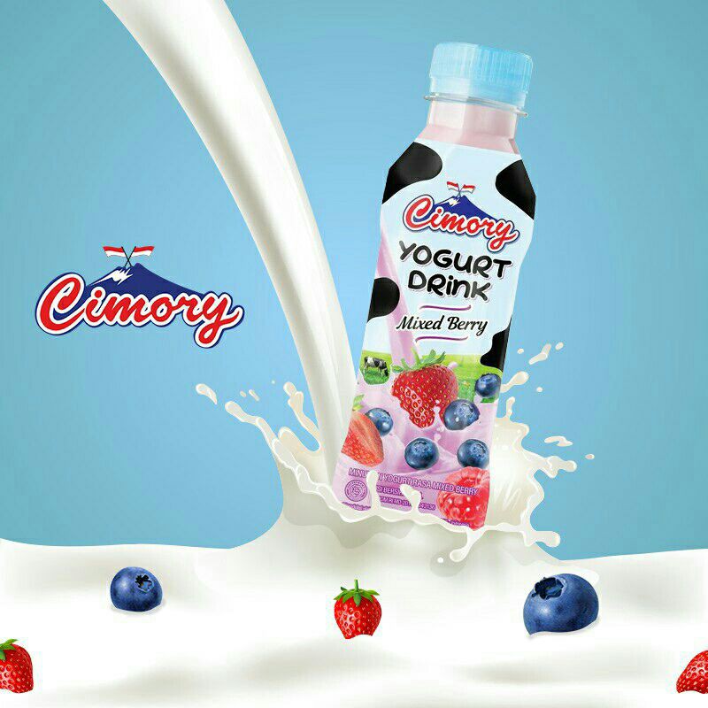 

Cimory Yogurt Drink 250ml Rasa Mixed Berry/3 Botol