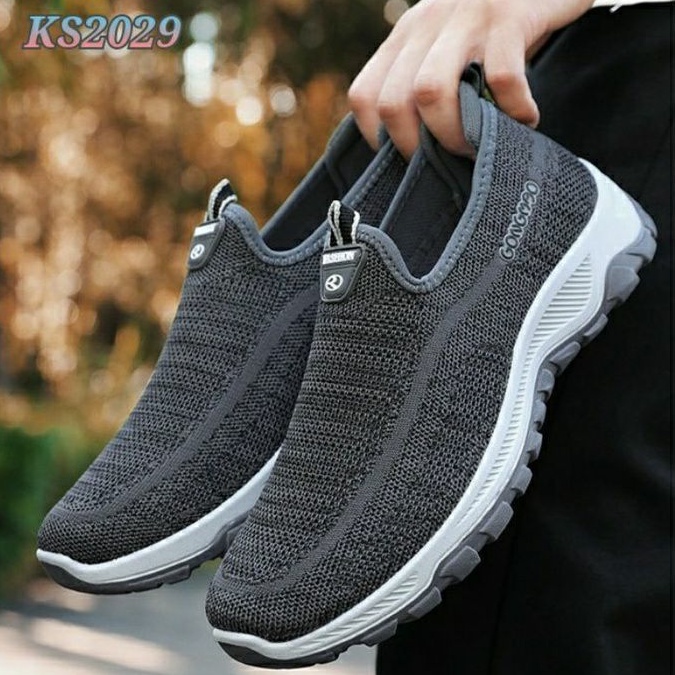 MAN CITY SHOES SLIP ON SNEAKERS KS2029 IQ #Realstock