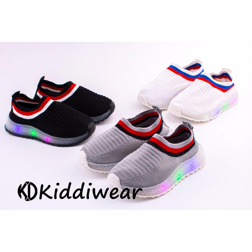 (Kiddiwear) Sepatu led anak MBK04