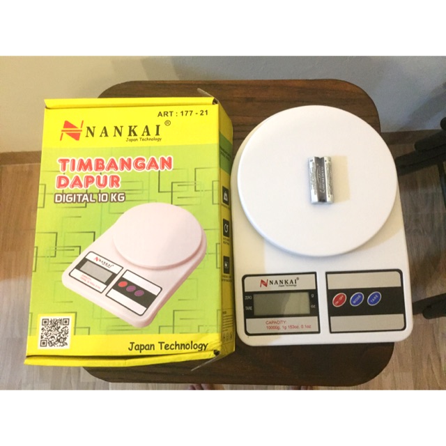 TIMBANGAN DAPUR DIGITAL 10KG NANKAI