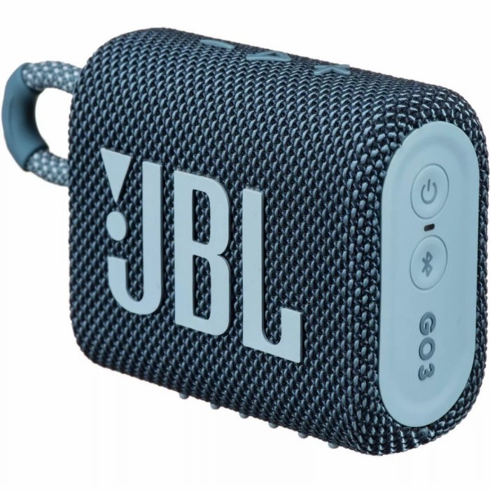 Speaker Jbl - Jbl Go 3 Bluetooth Speaker Blue Navy - Original