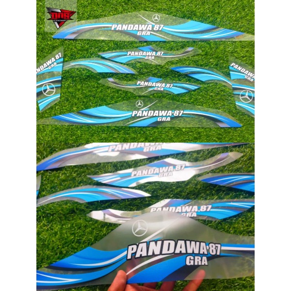 Striping Transparan Beat fi 2014 2015 Livery Bus