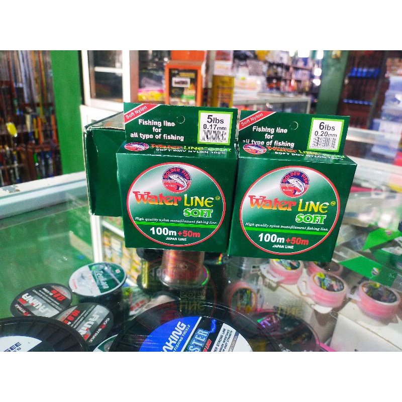 Senar Pancing Waterline Soft Panjang 150 M