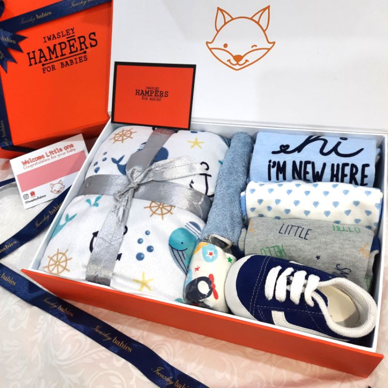 BOY SET BABY GIFT KADO LAHIRAN HAMPERS
