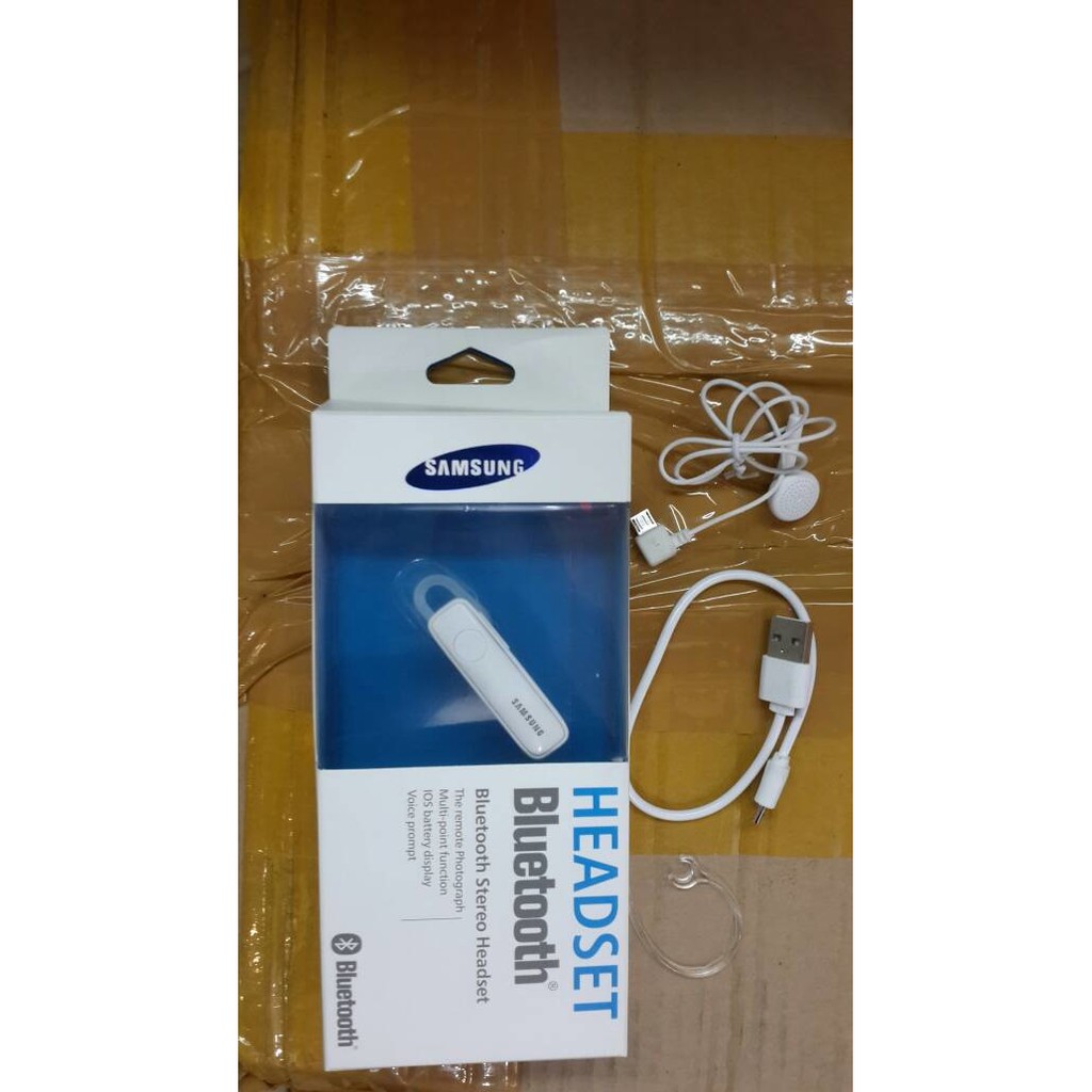 ORIGINAL  HF HEADSET HANSFREE BLUETOOTH SAMSUNG WIRELESS TERLARIS