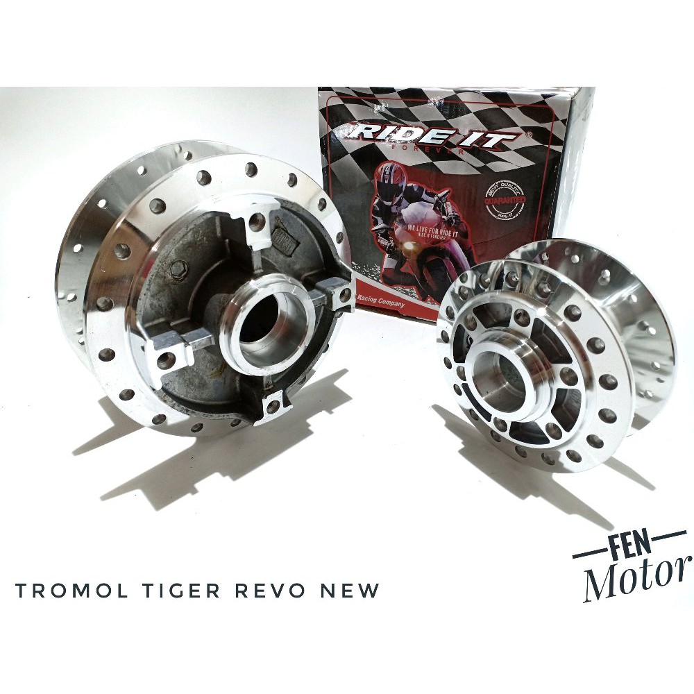 Tromol Tiger Revo Crome Depan Belakang 36 Hole By Ride It