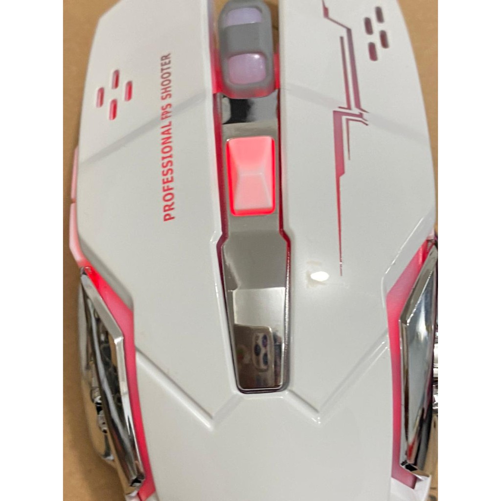 Mouse Gaming Wireless LED Light X8