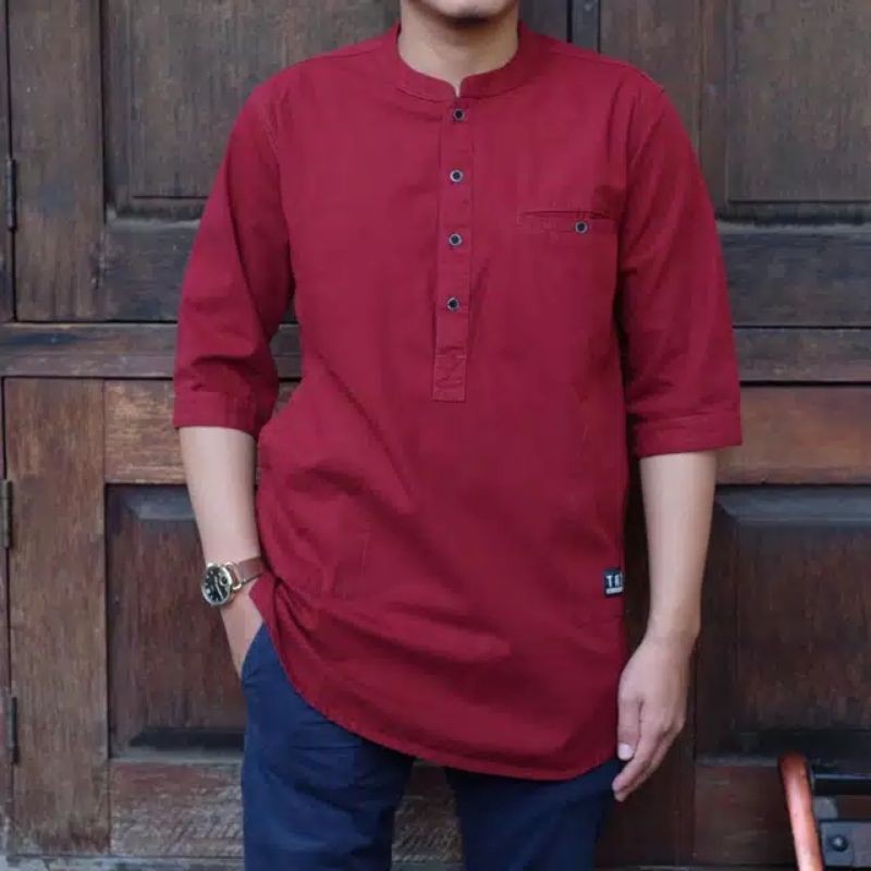 kurta TRZ 3/4 maoon