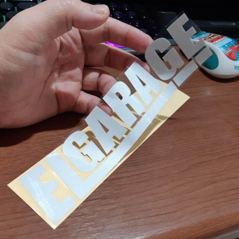 new EL GARAGE STIKER MOBIL
