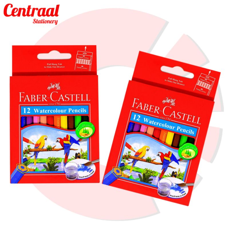 

Pensil Warna Faber Castell Water Color 12C Pendek
