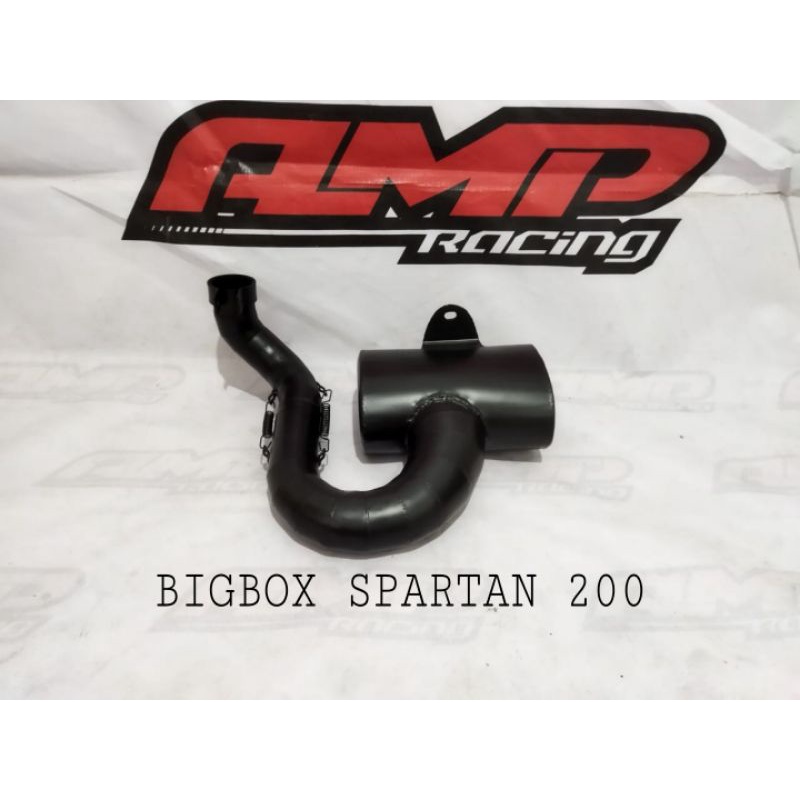 KNALPOT VESPA BIGBOX SPARTAN 200cc ORIGINAL AMP RACING