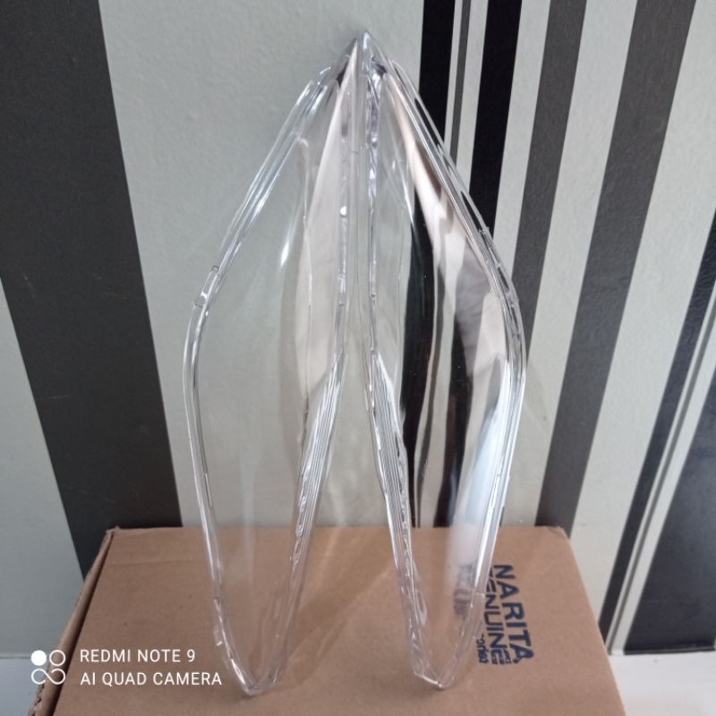 Mika kaca lampu sen depan Honda Beat Karbu set kiri kanan