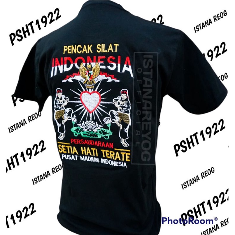 KAOS WARGA PSHT BORDIR 004/ JEMPER WARGA PSHT / SETIA HATI TERATE / SAKRAL WARGA PSHT/ KAOS WARGA PSHT / KAOS JEMPER SETUA HATI / KAOS TERATE