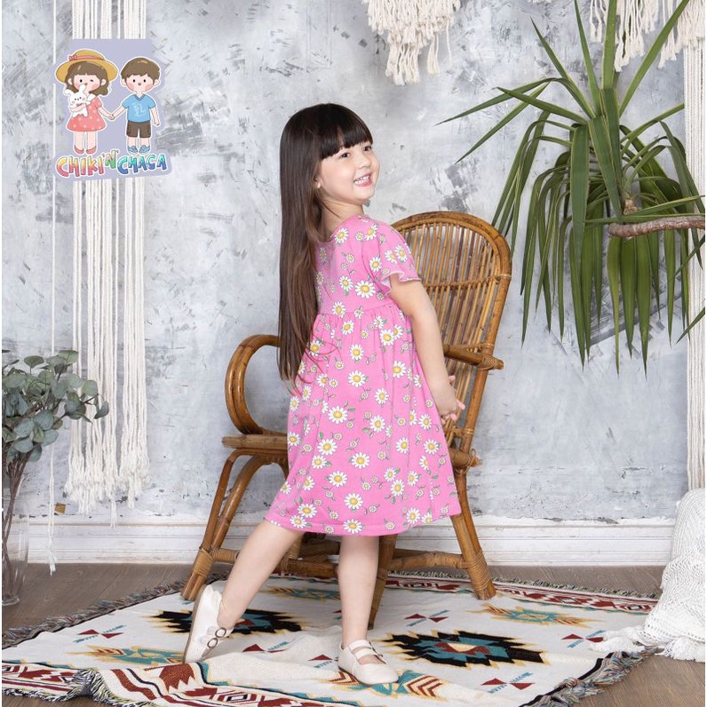 Baju anak harian daster anak chiki n chacha CC02 | daily wear