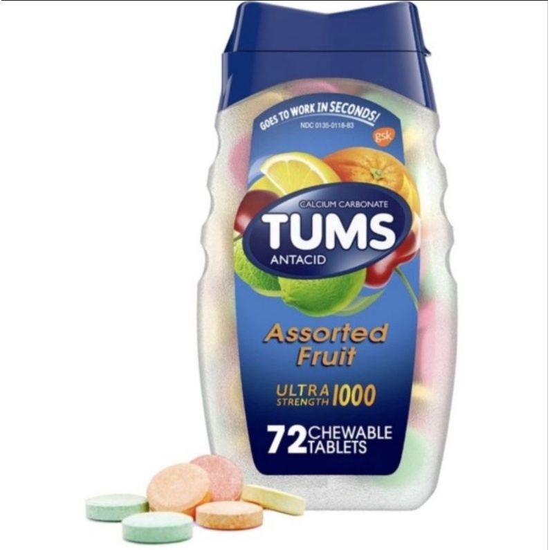 Tums Ultra Strength 100/ (72) Obat Untuk Maag