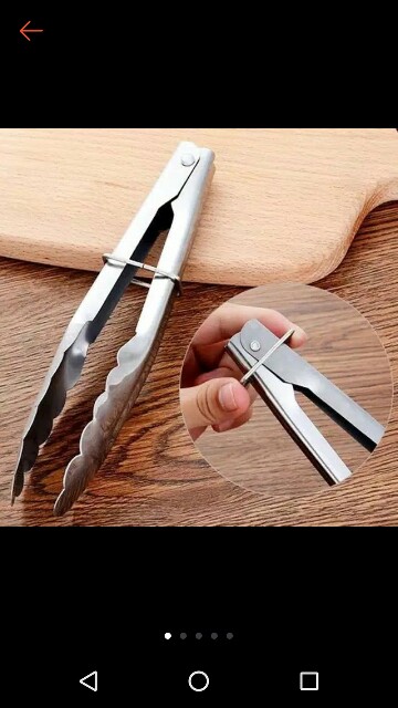 Peralatan Masak Penjepit Makanan Serbaguna Penjepit Makanan Berbahan Stainless Steel