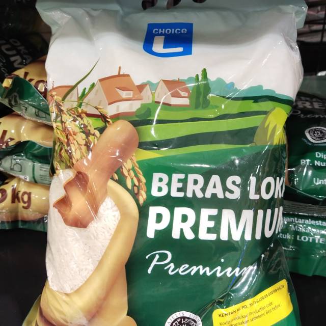 

BERAS LOKAL PREMIUM KEMASAN 5KG BERAS PULEN PUTIH