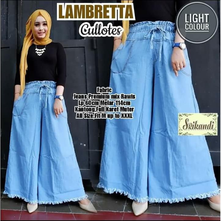 Lambreta kulot big size srikandi