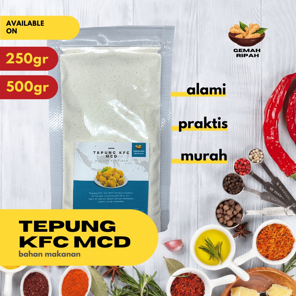 

Tepung Ayam Kfc Premium 250gram 500gram 1kg Susu Tepung Ayam Kfc Premium Tepung Ayam Crispy Tepung Crispy Taiwan Tepung Serbaguna Bumbu Ayam Goreng Makanan Tepung Ayam Kentucky Tepung Ayam Goreng Tepung Ayam Geprek Tepung KFC Premium Bumbu Goreng