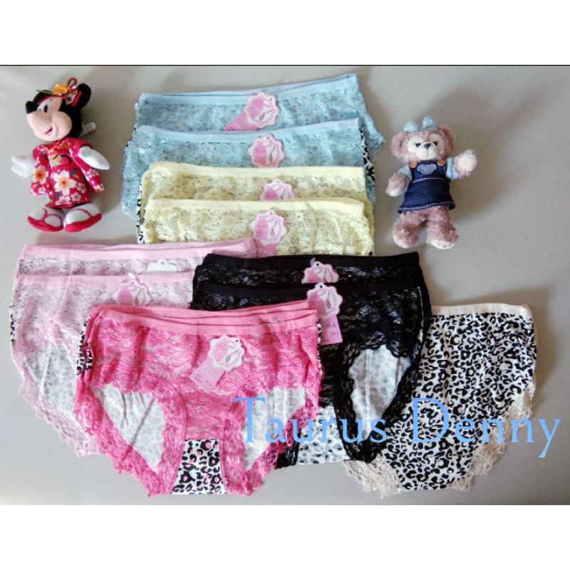 CD FEMA TRANSPARAN MOTIF MACAN TUTUL per 3 pcs