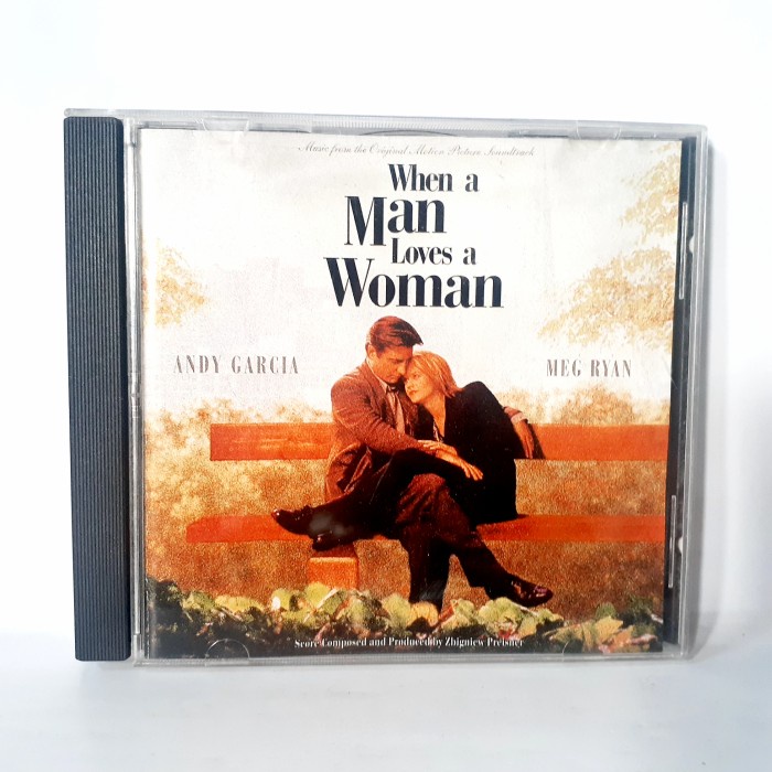 CD ORIGINAL When A Man Lovers Woman OST Zhigniew Preisner