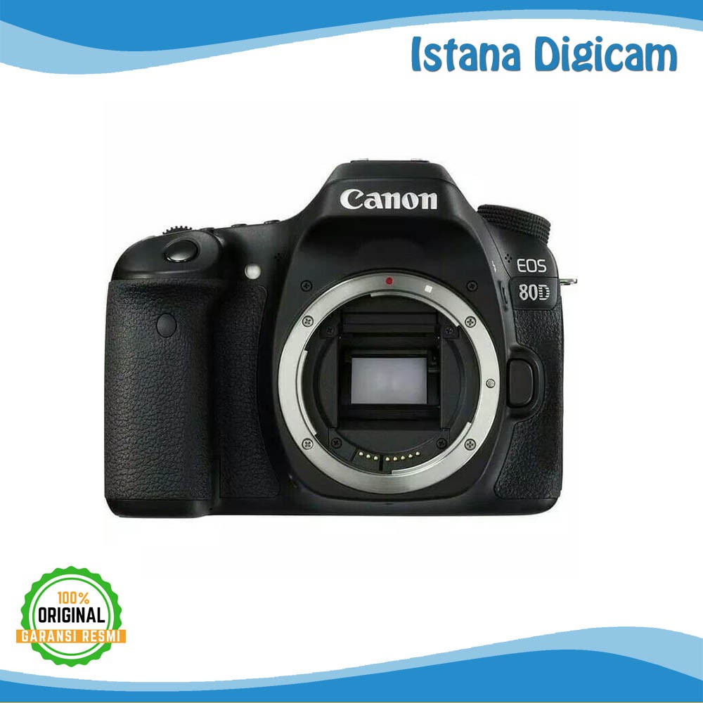 Canon EOS 80D BO (Wifi) Garansi Resmi PT Datacsrip