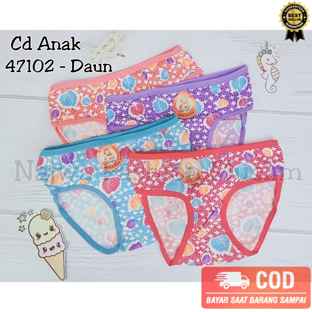 novi.olshop Cd celana dalam anak cw perempuan murah katun