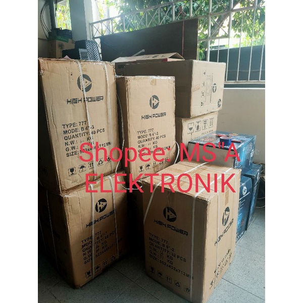 Speaker ker Bluetooth Karoke High Power 777 tipe C 6'5&quot; B 6'5