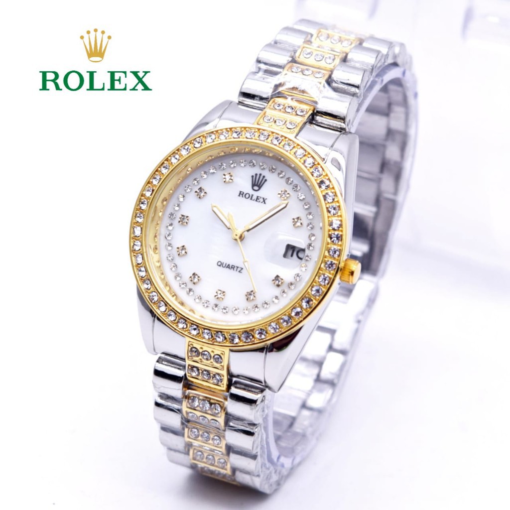 jam tangan wanita fashion ROLEX diamond