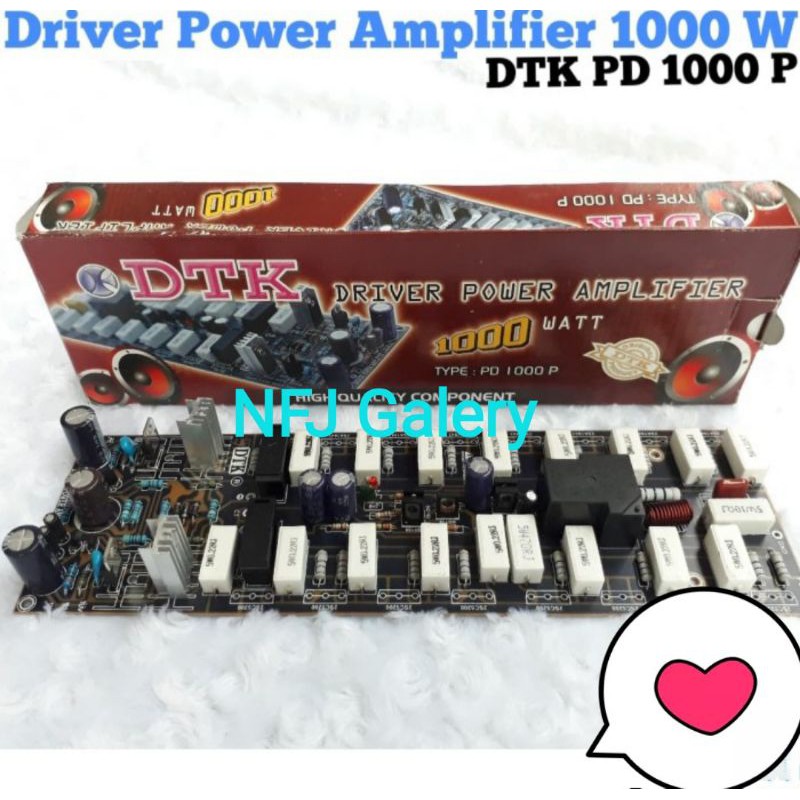 Jual Kit Driver Power Amplifier 1000W DTK PD 1000 P Sparepart
