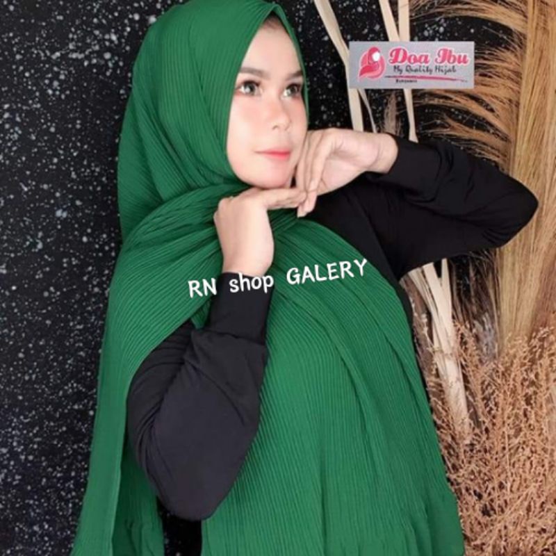 PASMINA PLISKET DUYUNG BY DOA IBU