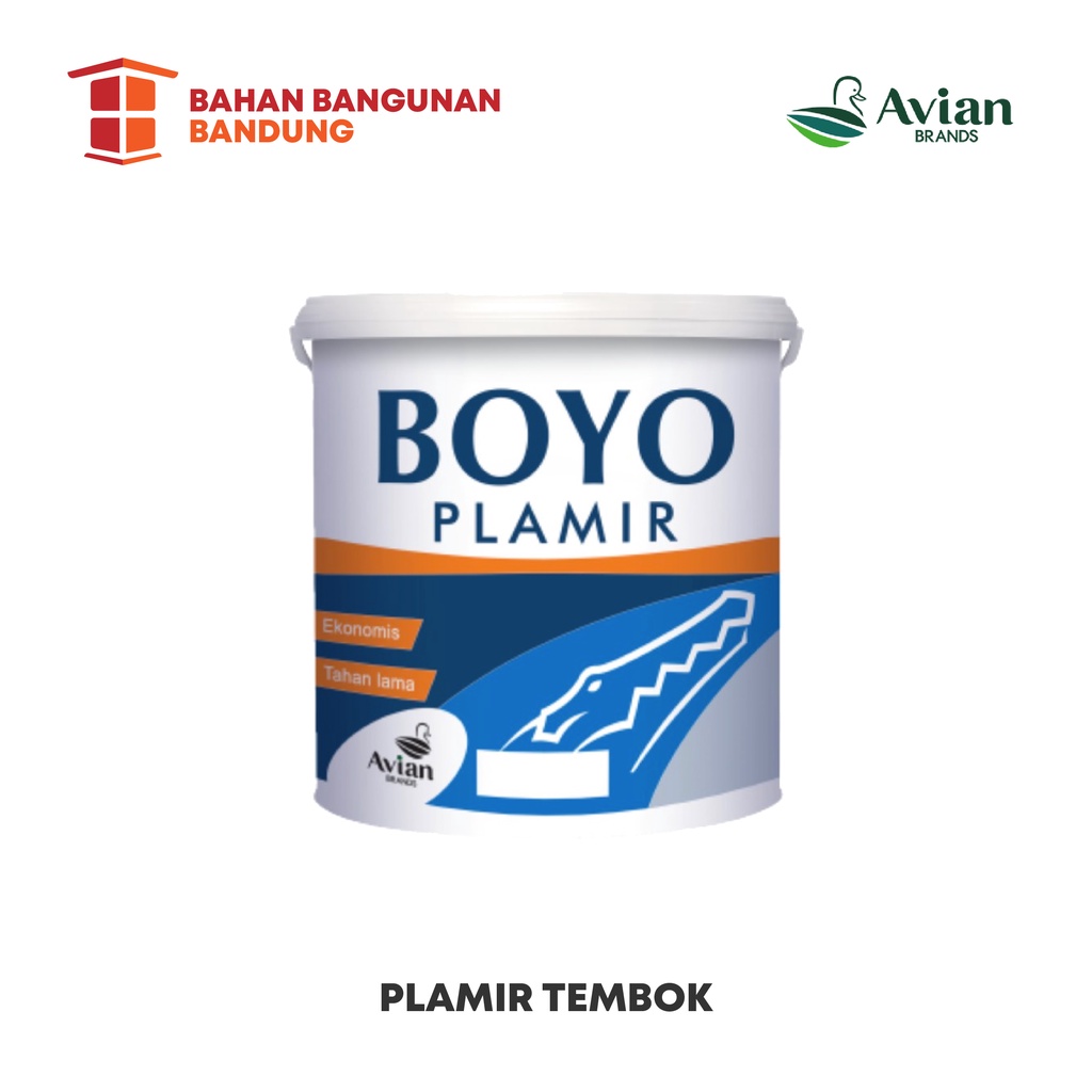 Plamir Tembok Boyo 5 Kg - Murah 