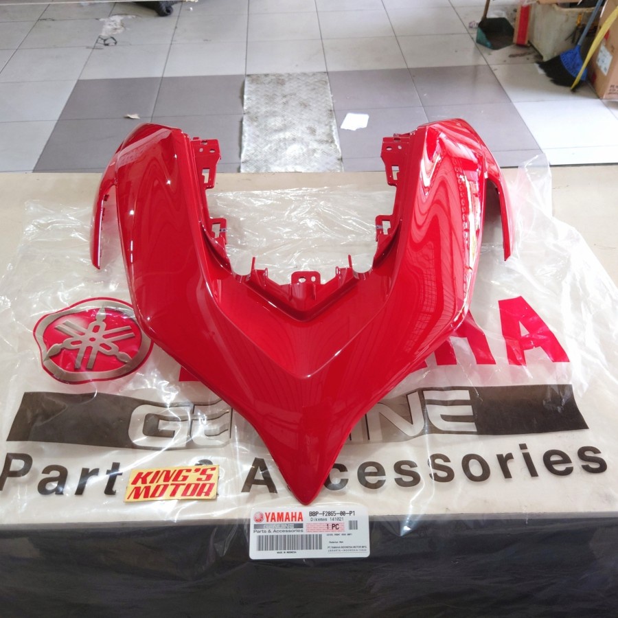 DASI COVER TAMENG DEPAN MERAH NEW AEROX 155 CONNECTED BBP-P1