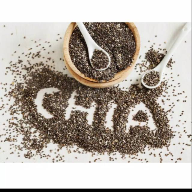 

Chia seed 100 gram chiaseed biji chia chiaseed organik super food