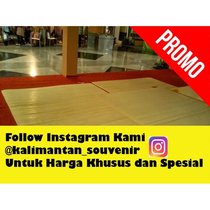 Lampit Rotan Saburina 176x250- Tikar Rotan Kalimantan- Karpet Rotan