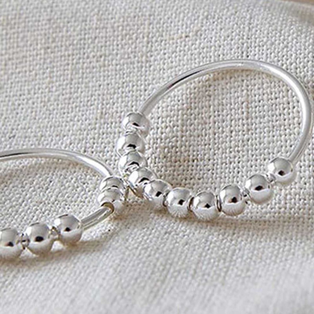 Hu Hu Hu Hu Hu Alat Bantu Pasang Kacamata♡ Cincin Tembaga Hias Manikmanik Bola Untuk Priawanita