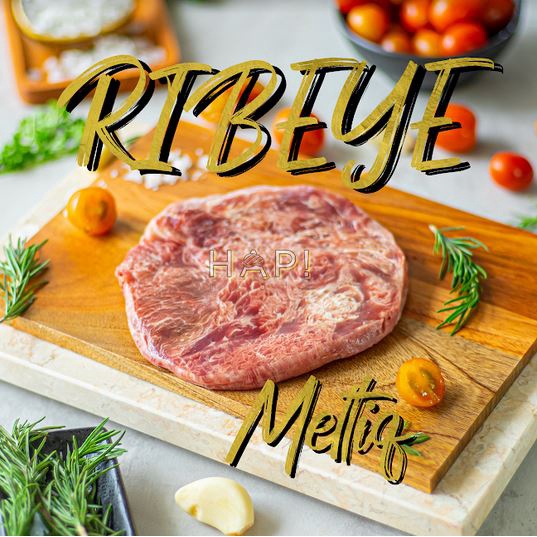

Hap! Ribeye Meltiq (Ribeye Meltik Wagyu)