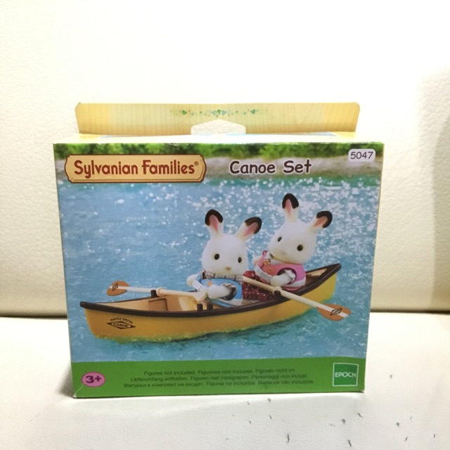 sylvanian families canoe