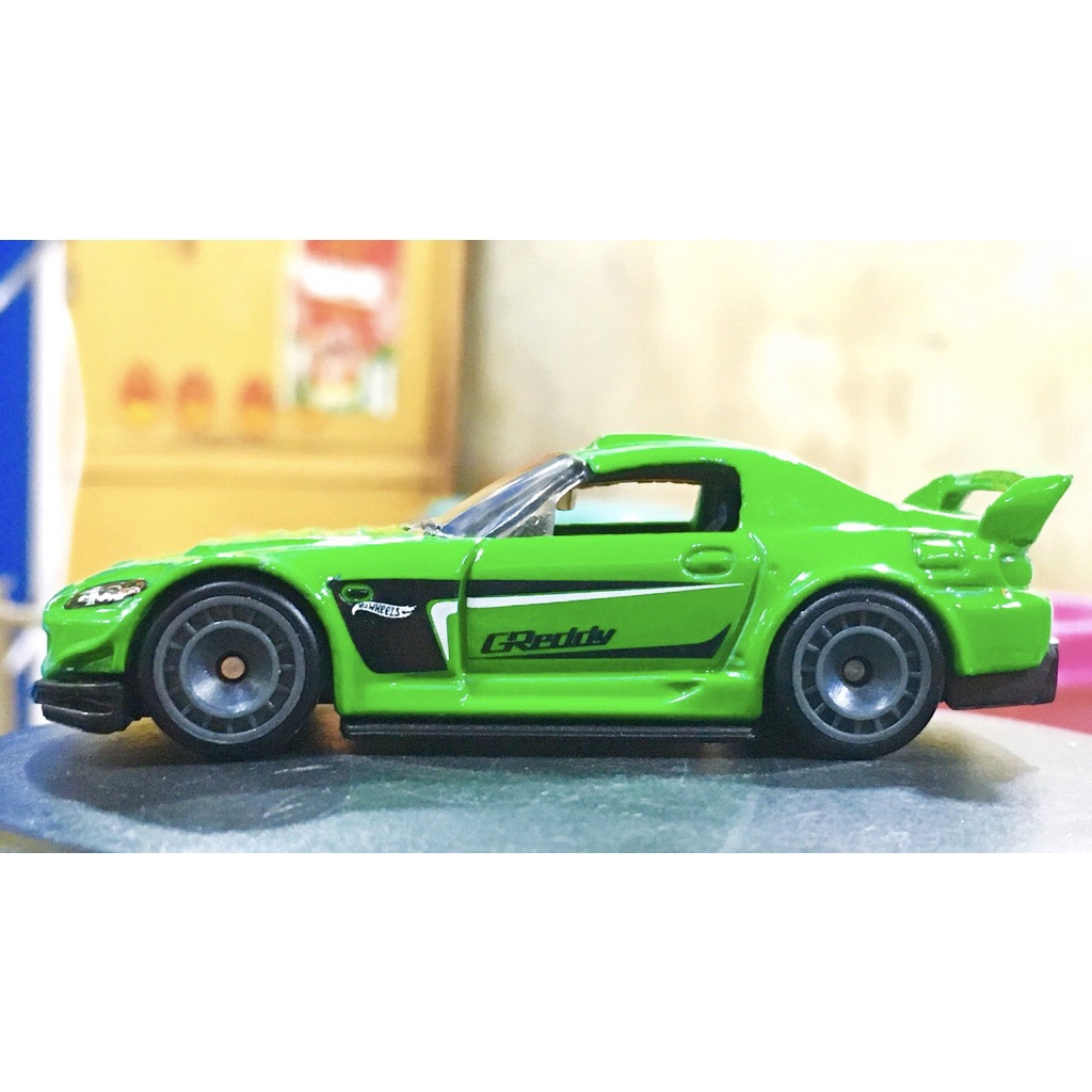CUSTOM Hotwheels Honda S2000 GReddy Swap Velg OZ Wheels Green LOOSE Open Rivet 1/64 bisa COD